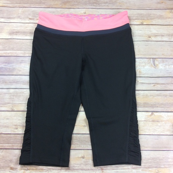 Tangerine Small Lot Of 3 Capri Crop Pant Leggings - Picture 3 of 8